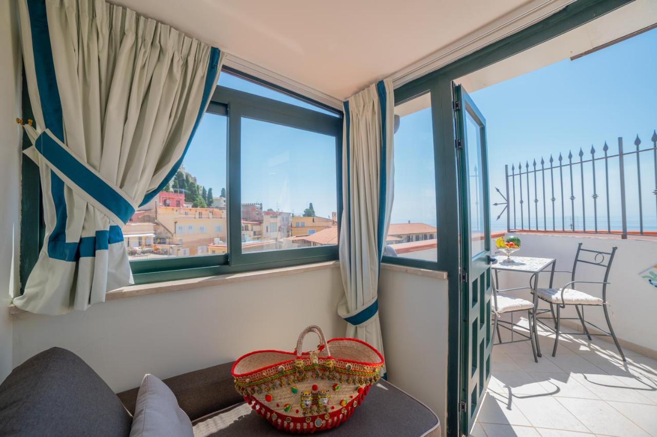 Ottaviano Suite - Elegante Attico Vista Mare Taormine Extérieur photo